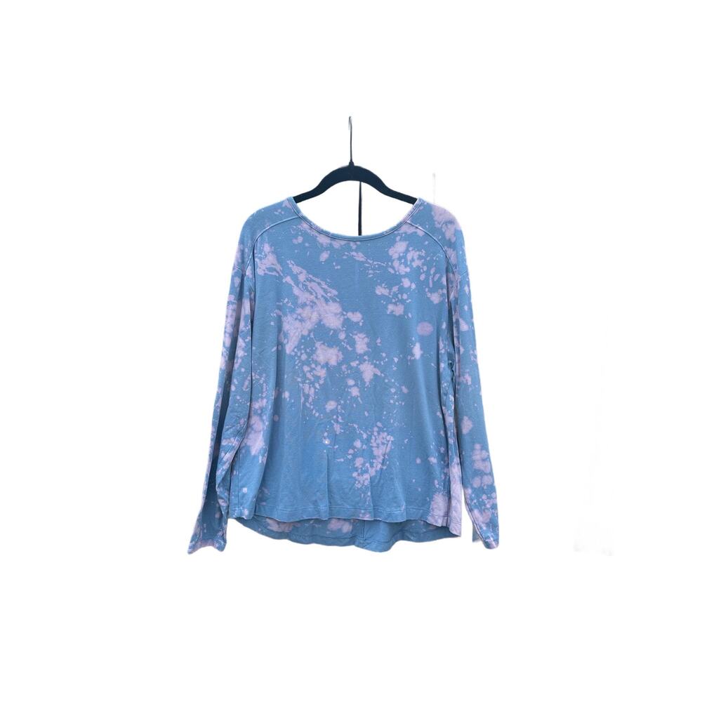 Tie Dye Long Sleeve Shirt | Women’s Shirt | Splatter Tie - Reverse Dye